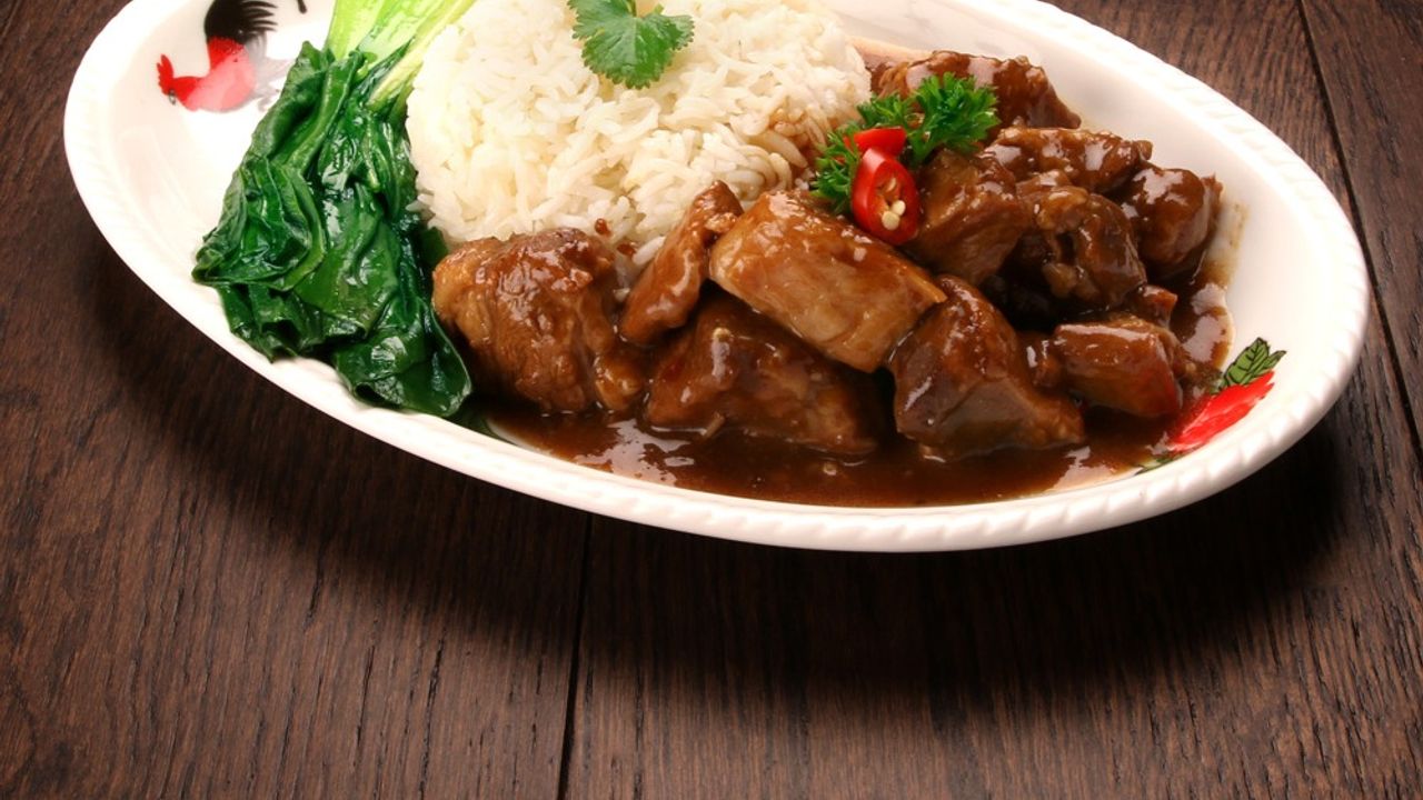 Beef Brisket & Tendon with Rice