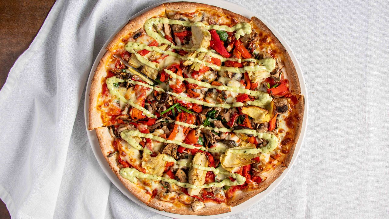 Vegetarian Supreme Pizza