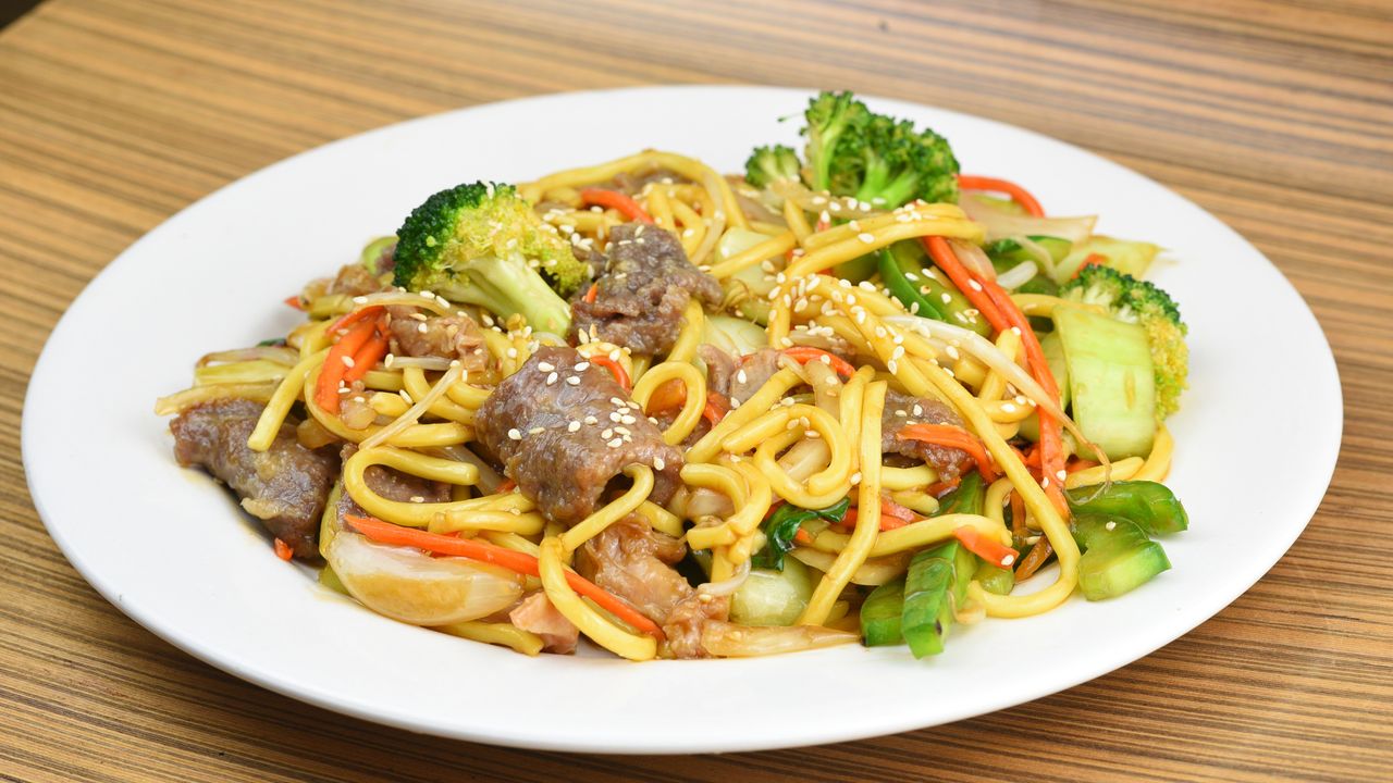 Mongolian Beef Noodles