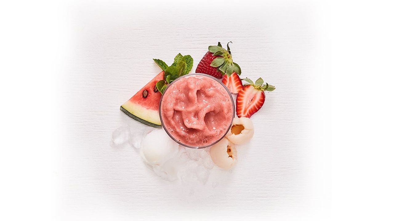 Melon Lychee Mojito