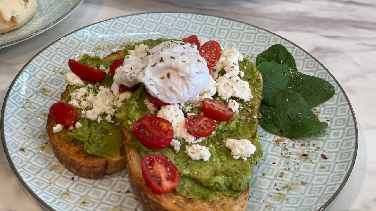 Smashed Avocado on Sourdough