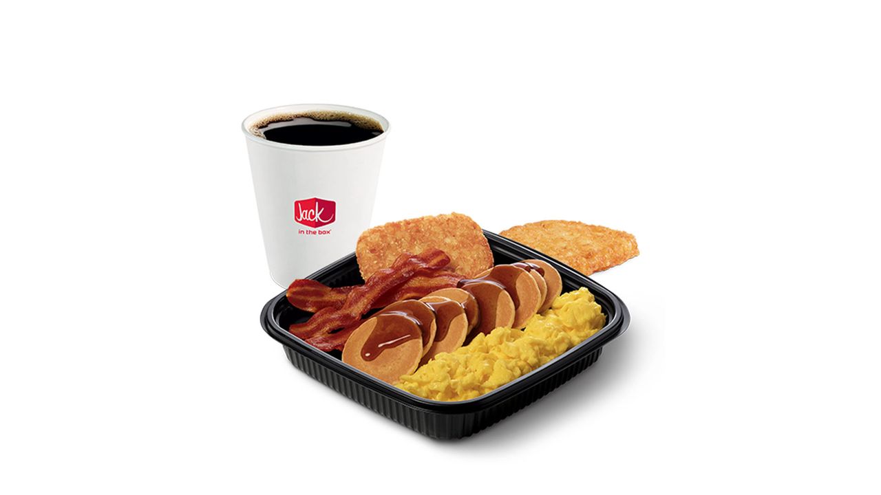 Jumbo Breakfast Platter w/ Bacon Combo