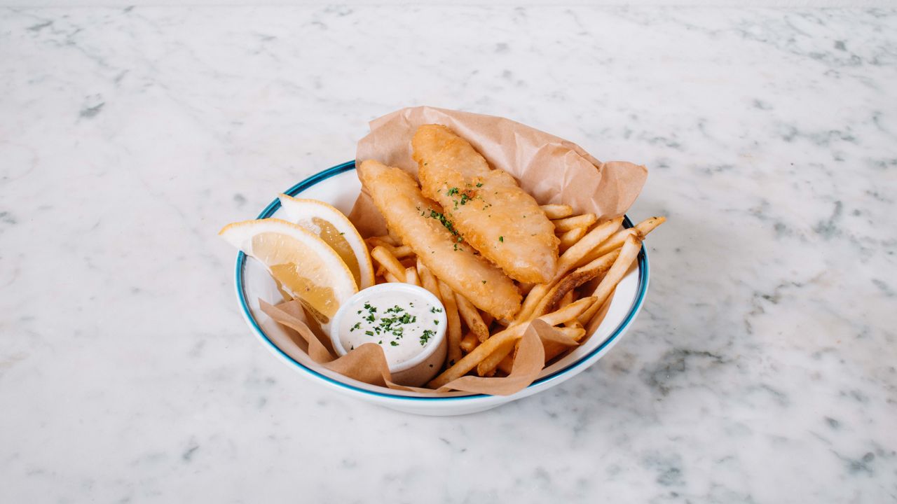 Peroni Battered Fish & Chips