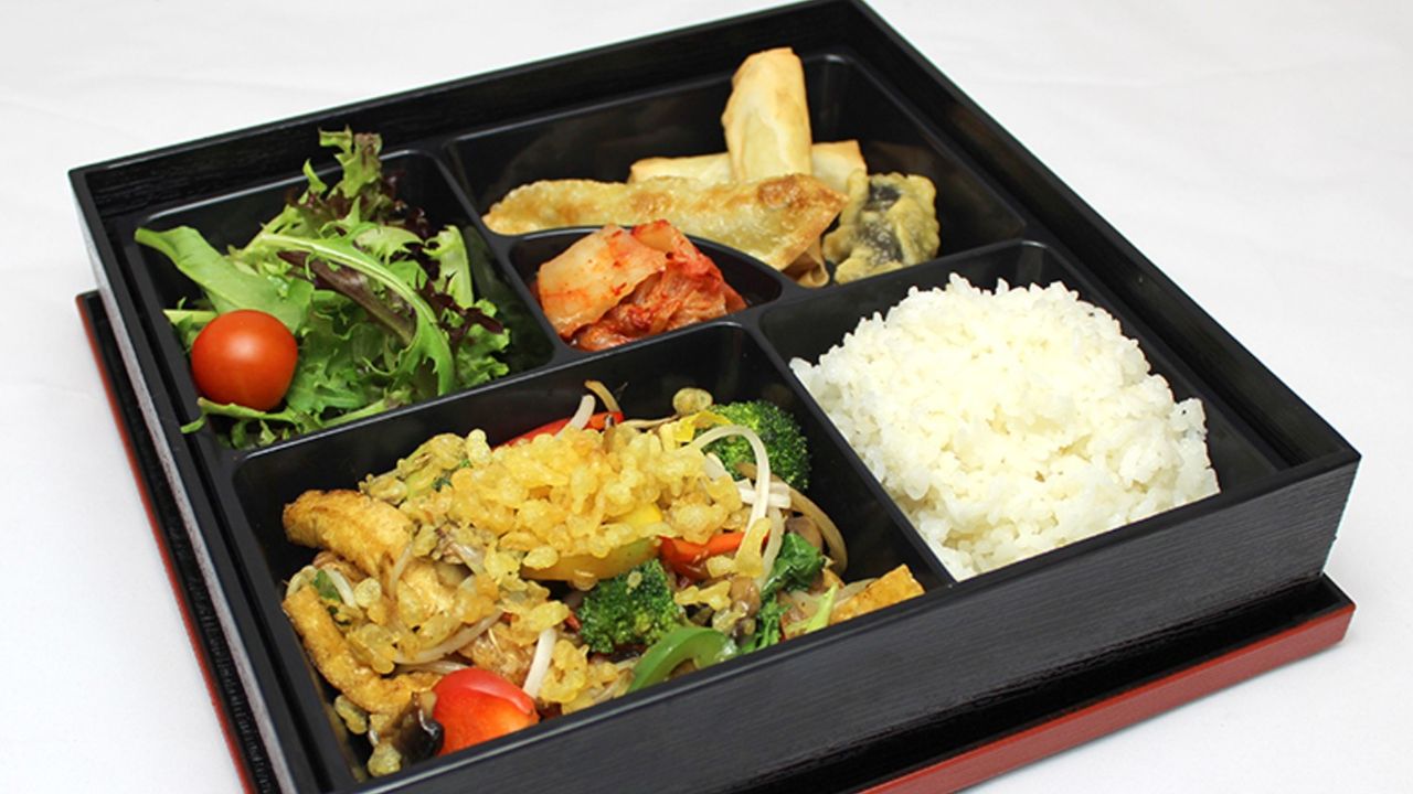 Deep Fried Tofu Bento