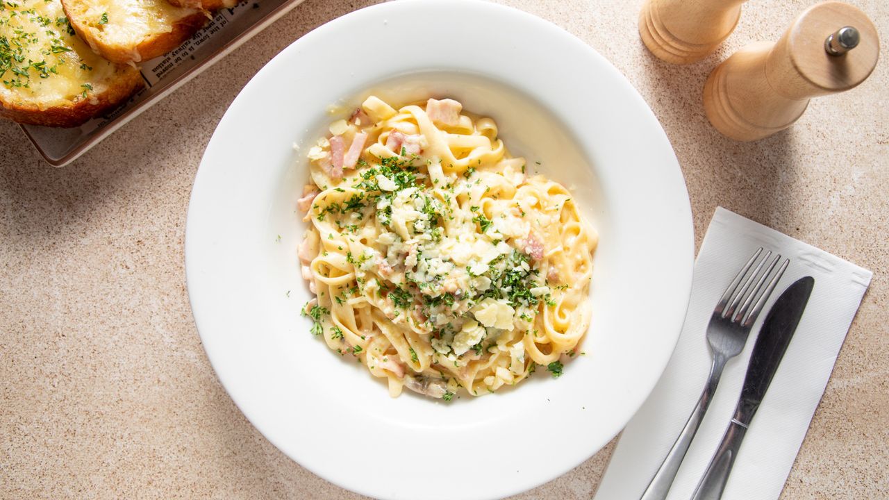Fettuccine Carbonara