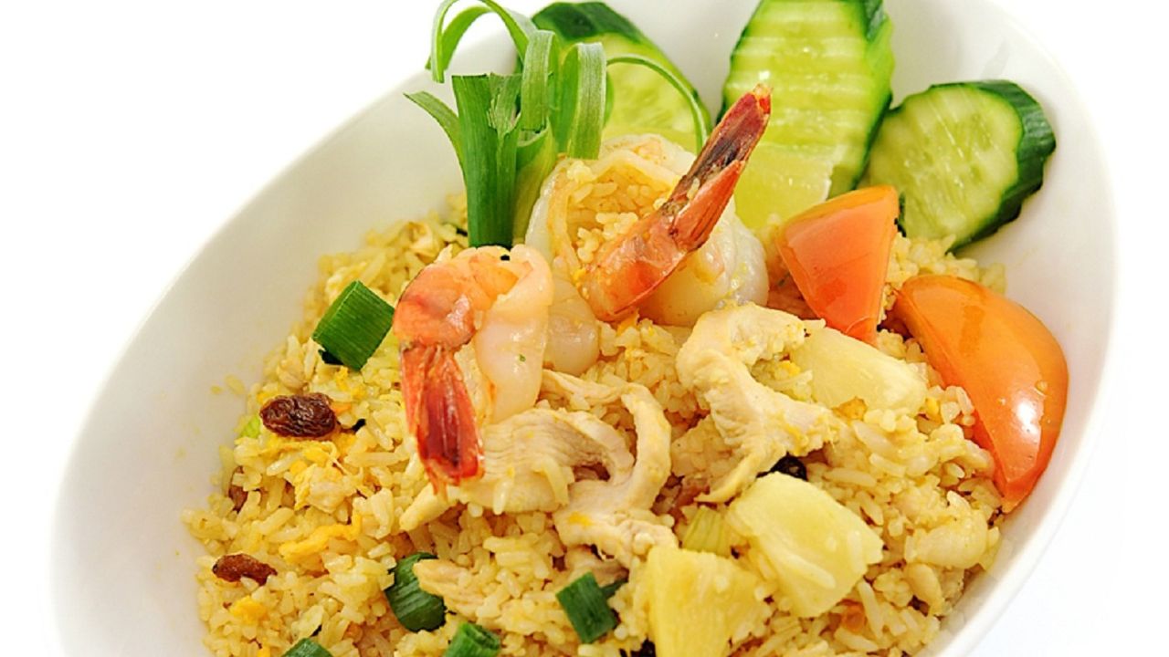 Fried Rice with Pineapple