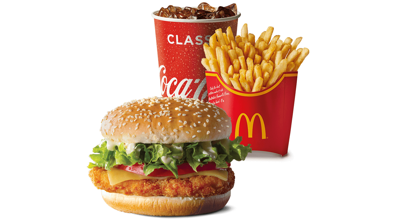 Crispy Chicken Deluxe Burger