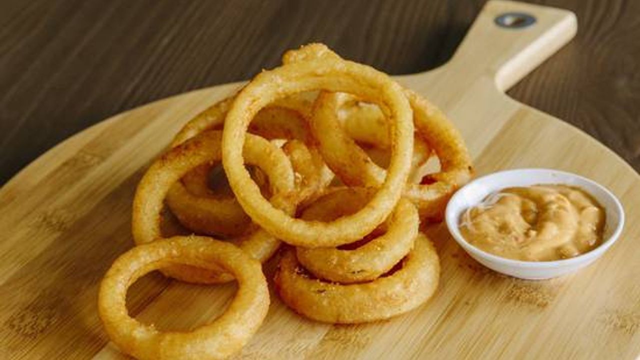 Golden Brown Onion Rings
