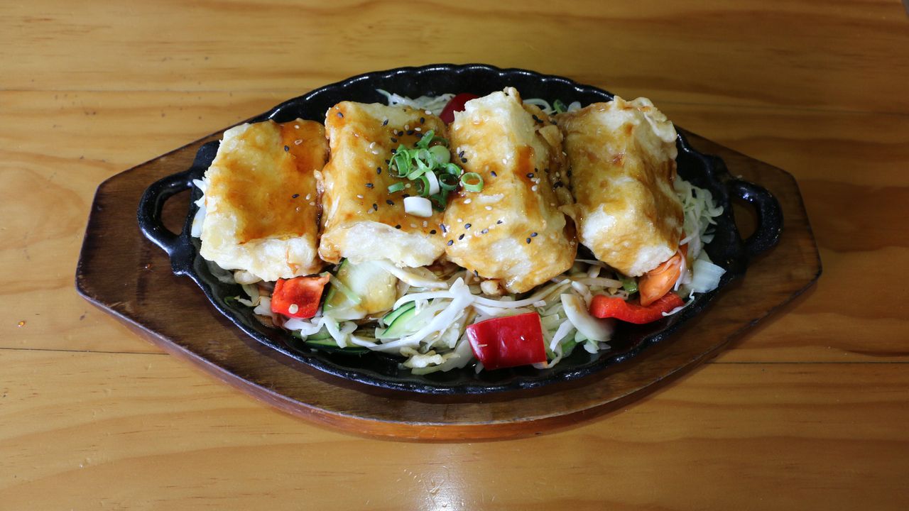 Sizzling Tofu Teriyaki