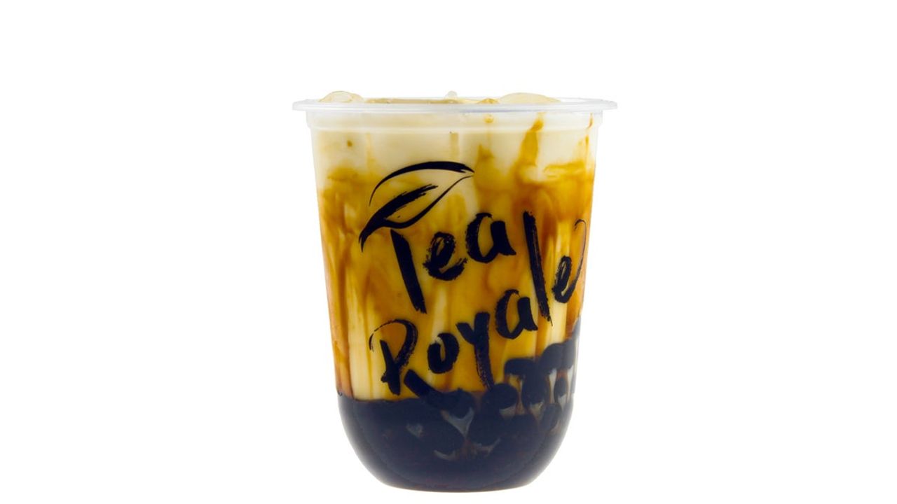 Brown Sugar Latte with Pearls