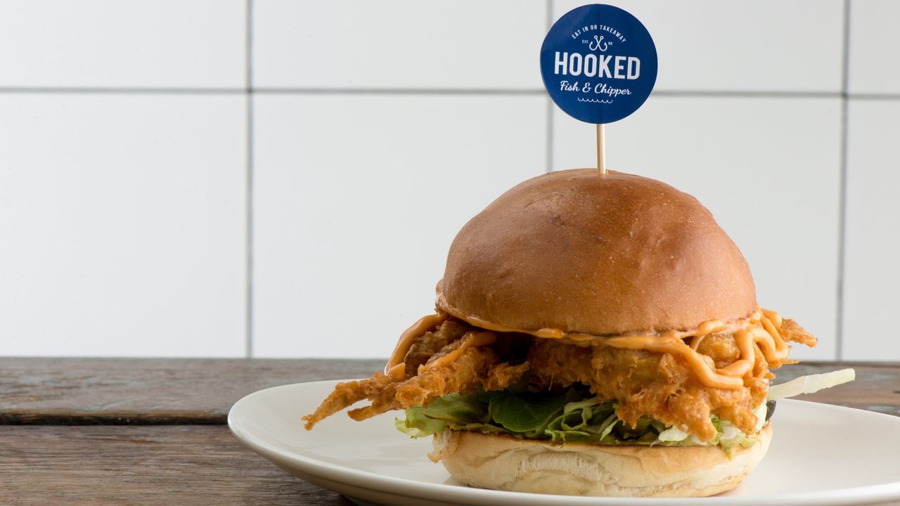 Soft-Shell Crab Burger