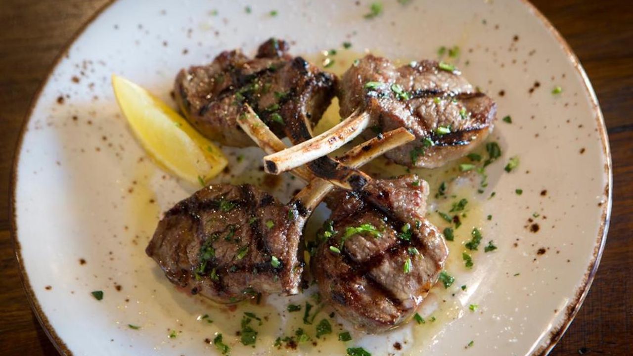 Four Lamb Cutlets