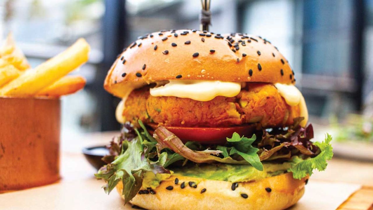 Sweet Potato Burger