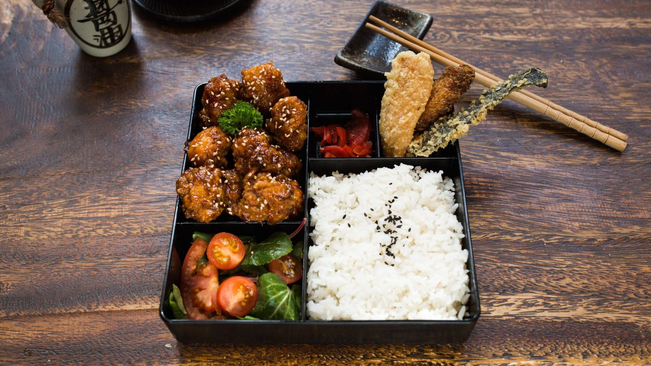 Chilli Karaage Bento
