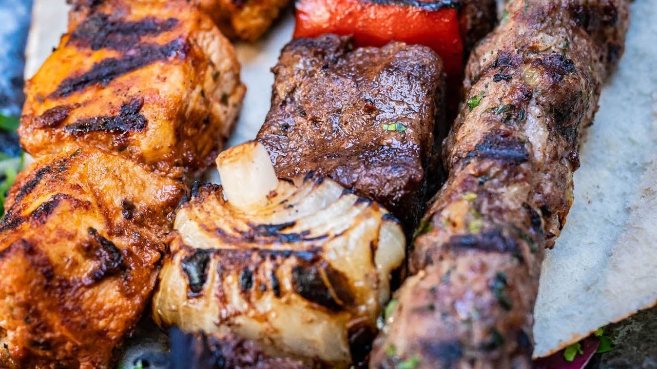 Mixed Grill (Combination of 3 Skewers)