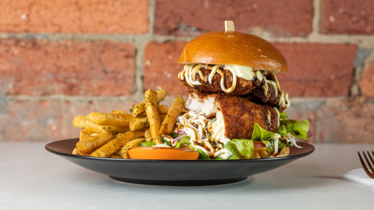 Chicken-Katsu Burger