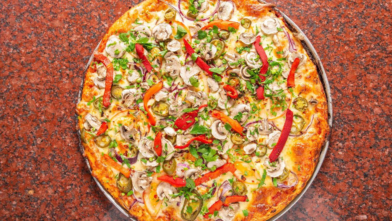 Spicy Veggie Delight Pizza