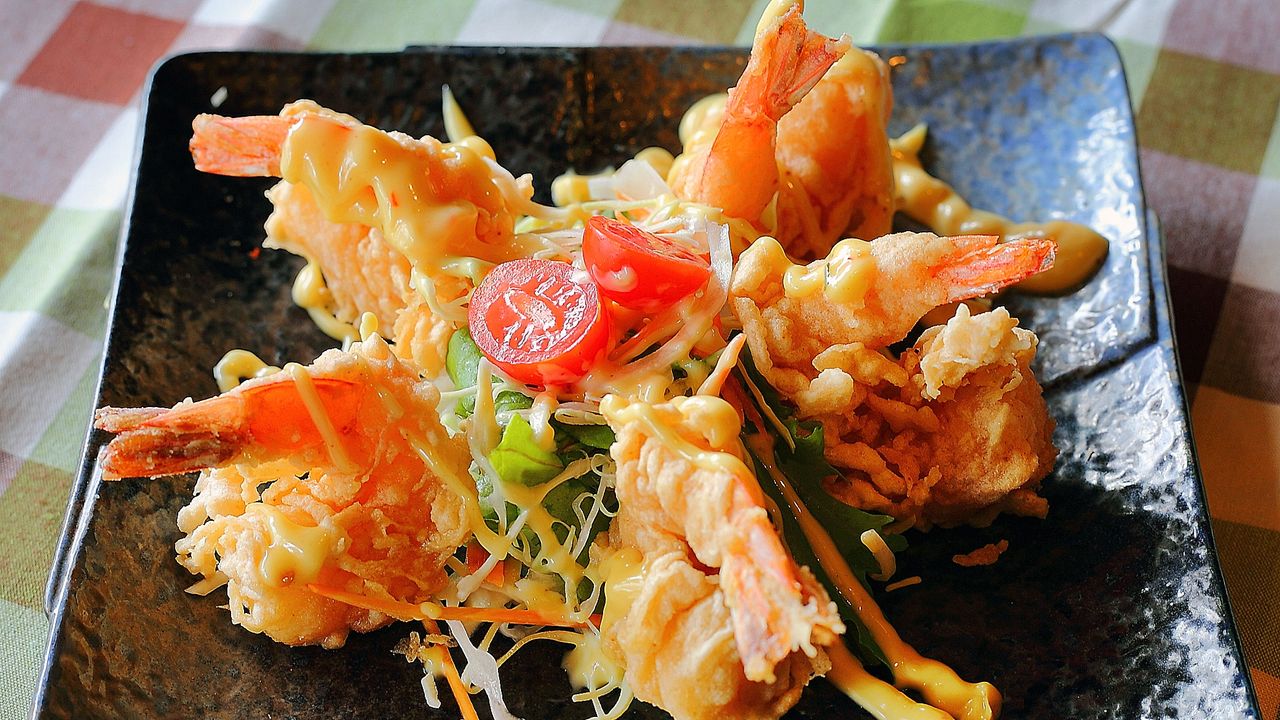 11. Mustard Prawns