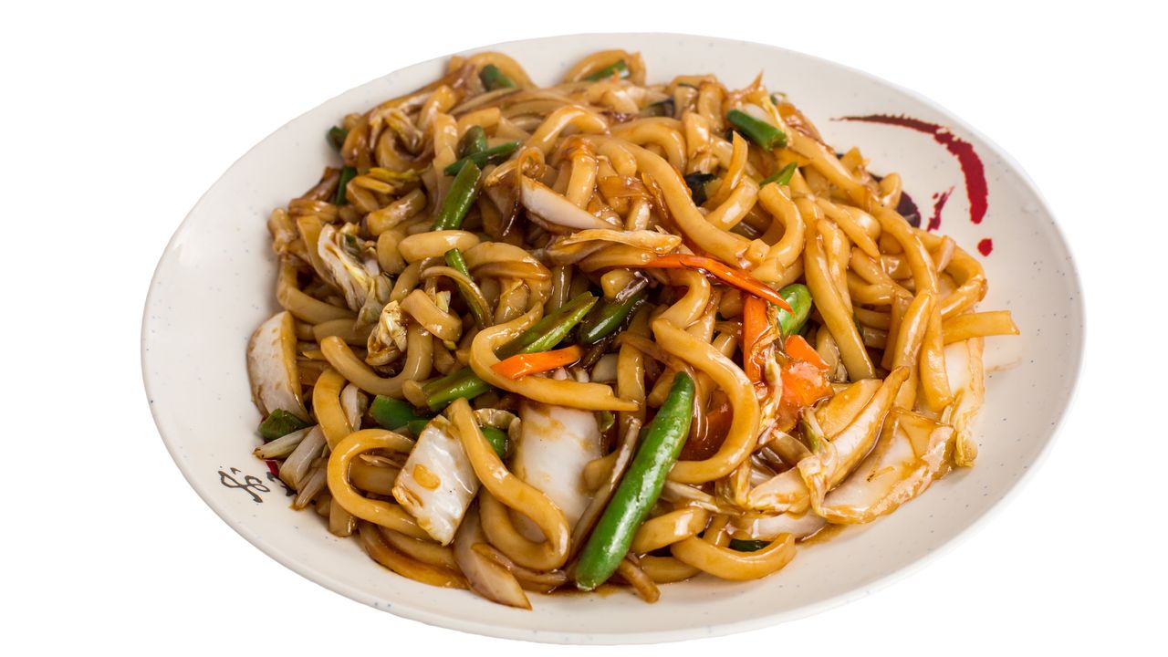Vegetarian Stir Fried Udon (V)