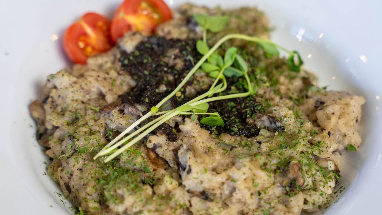 Truffle Mushroom Creamy Rice