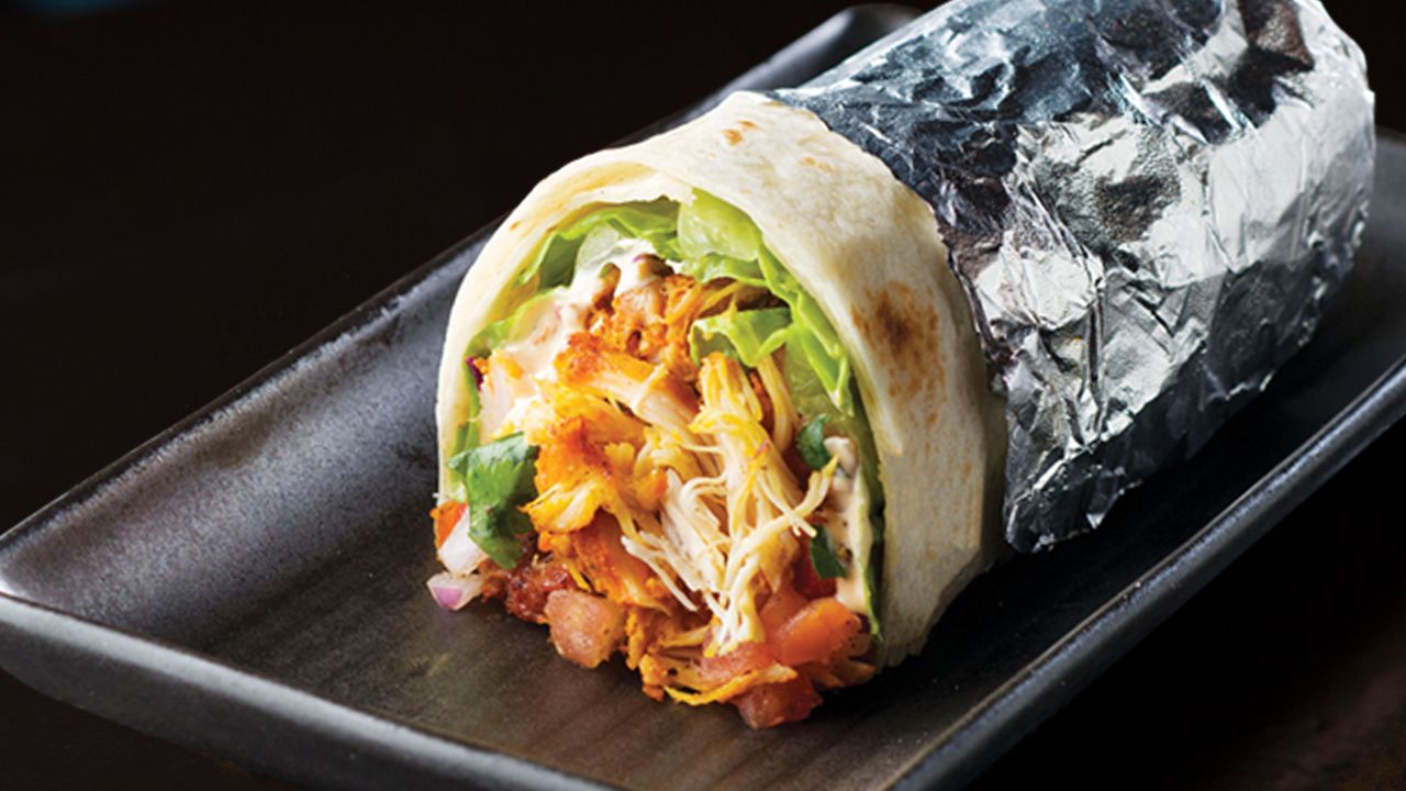 Skinny Chicken Burrito