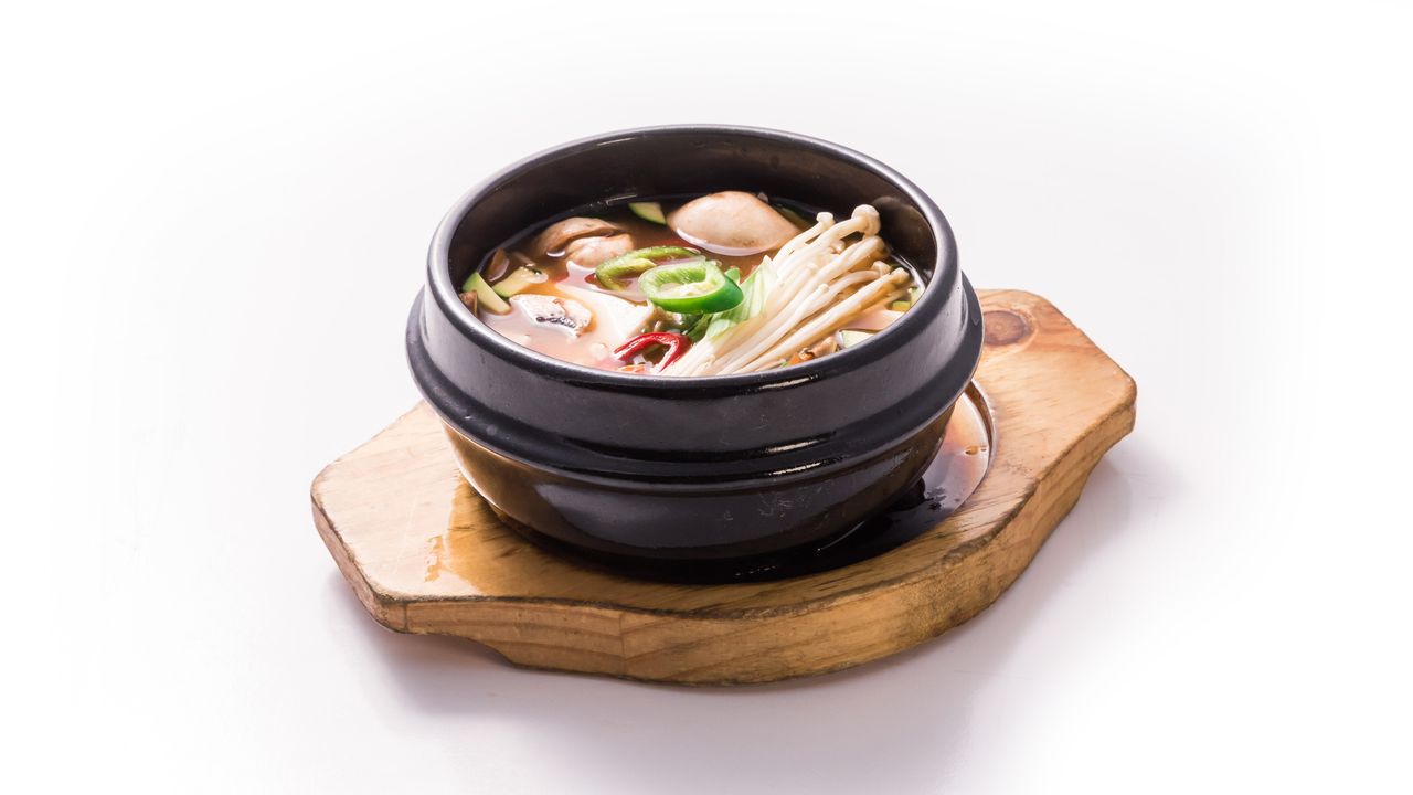 Soybean Tofu Soup [+ Rice]