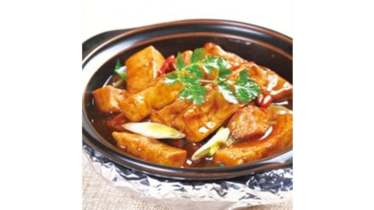 Pork with Bean Curd and Vegetables