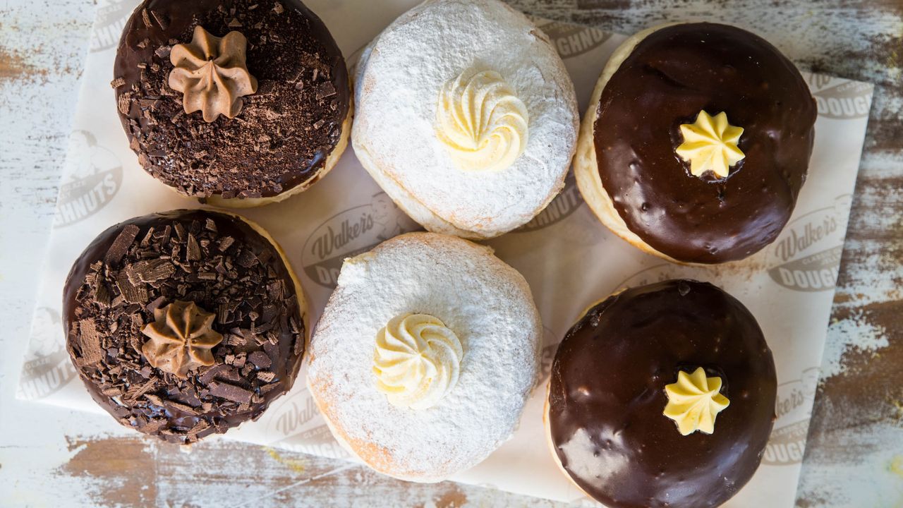 Walkers Famous Custard Cream Doughnuts
