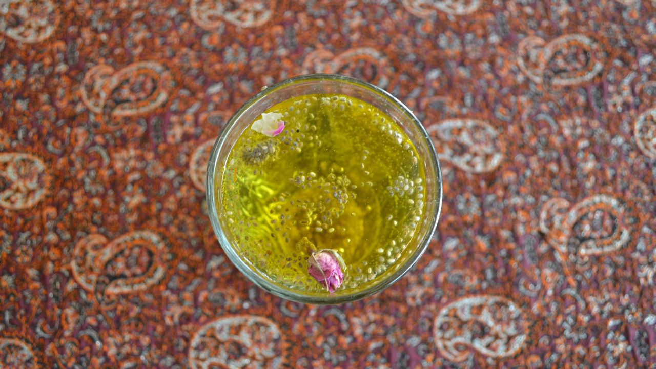 Chia & Saffron Drink