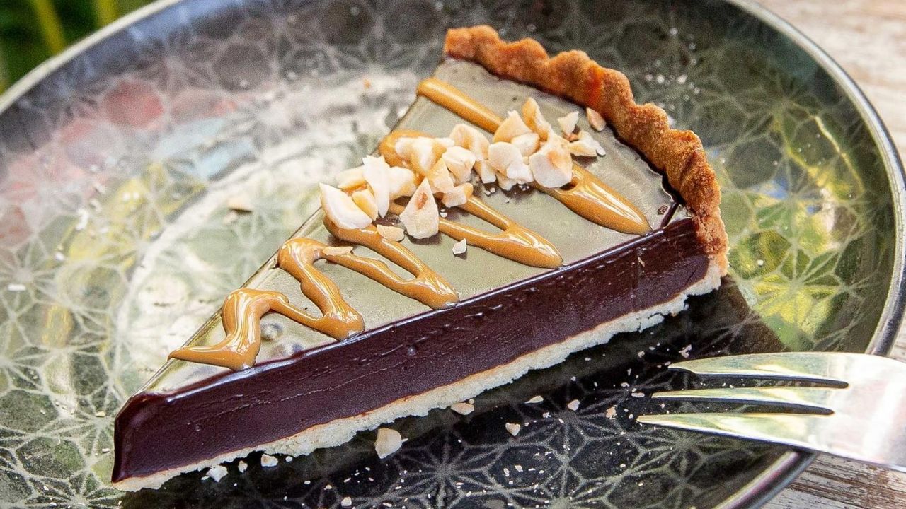 Dark Chocolate Ganache Tart