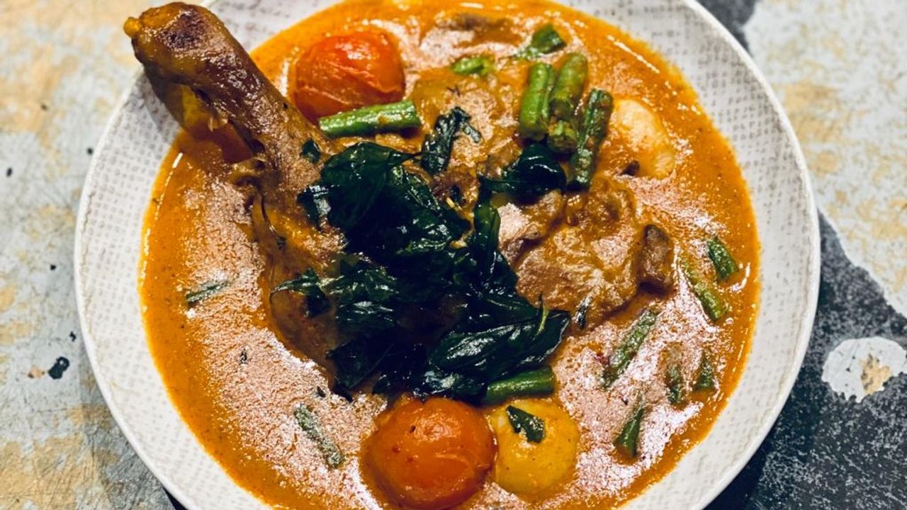 Red Curry of Roast Duck Leg