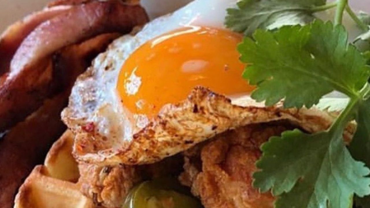 Fried Chicken and House Waffle