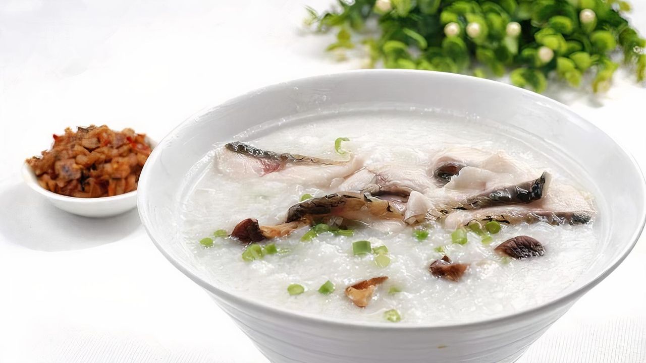 43 Deep sea ling fillets congee