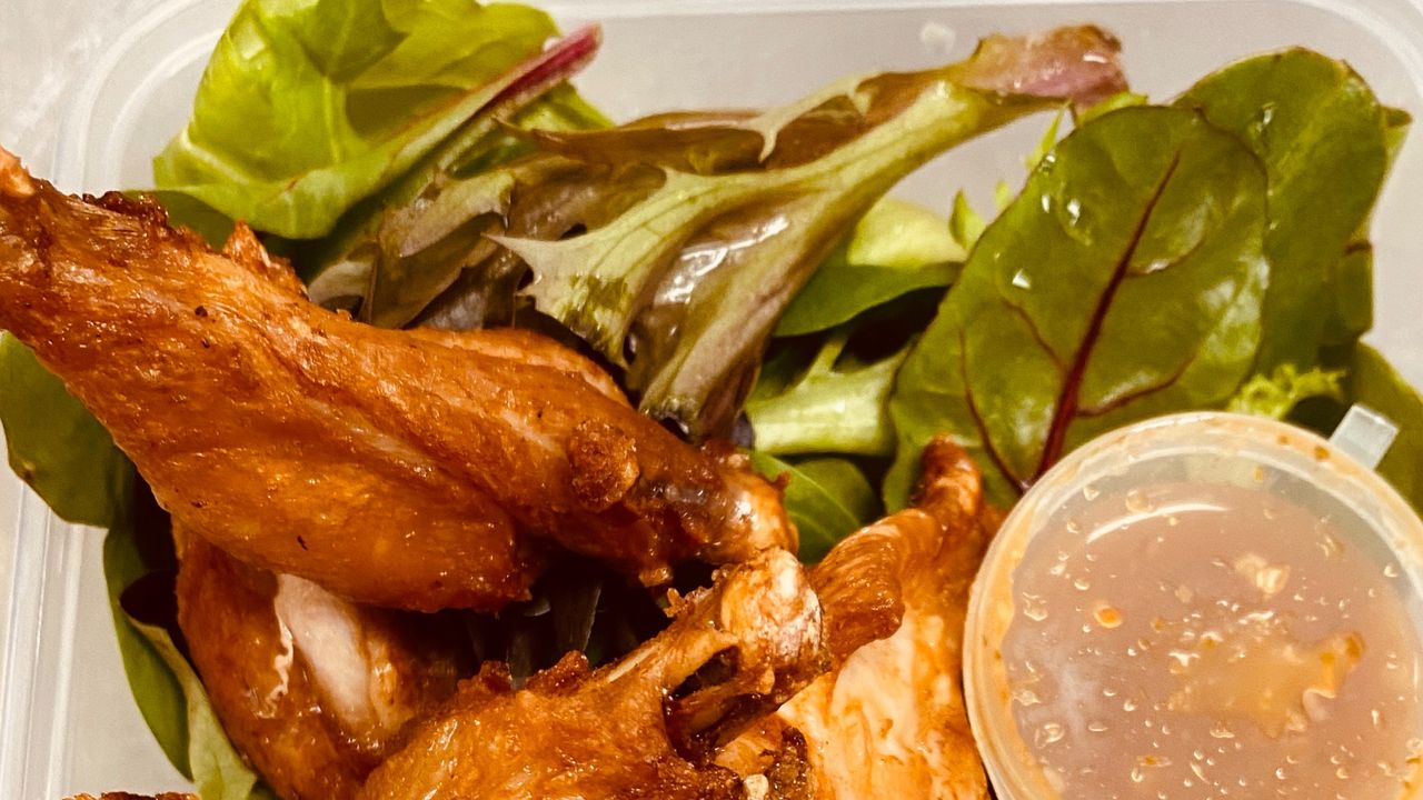 9. Fried Chicken Wing with Fish Sauce
