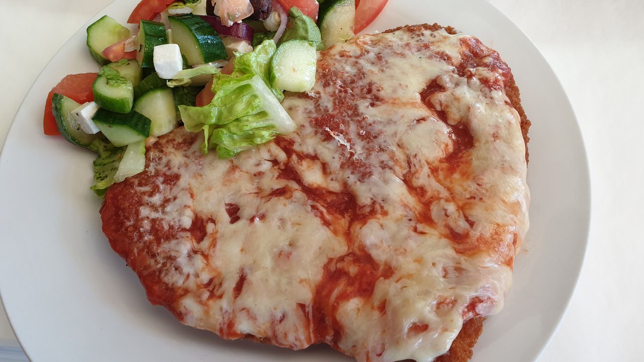 Chicken Parma & Salads