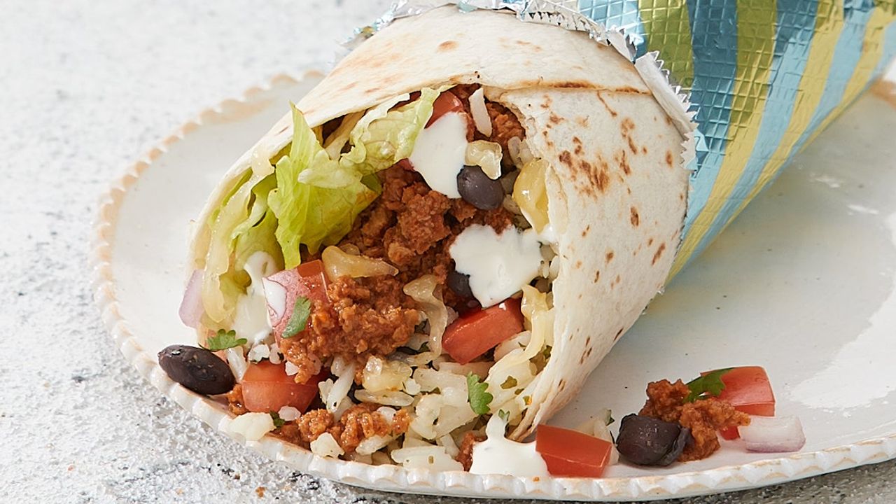 Mex Beef Burrito