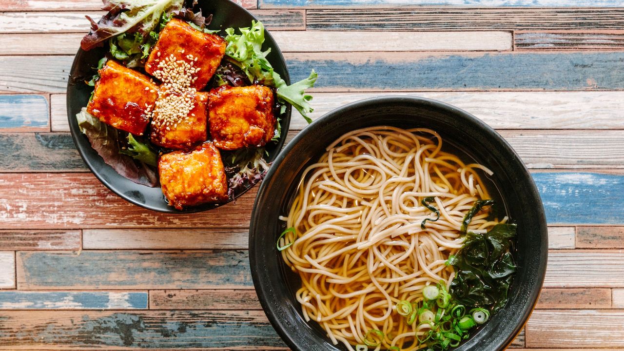 Teriyaki Tofu Soba