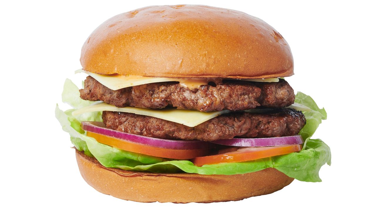 Double Decker Beef Burger