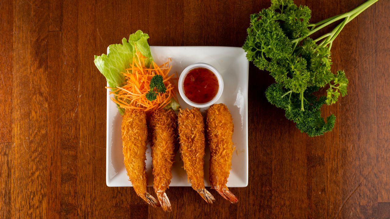 Coconut King Prawns