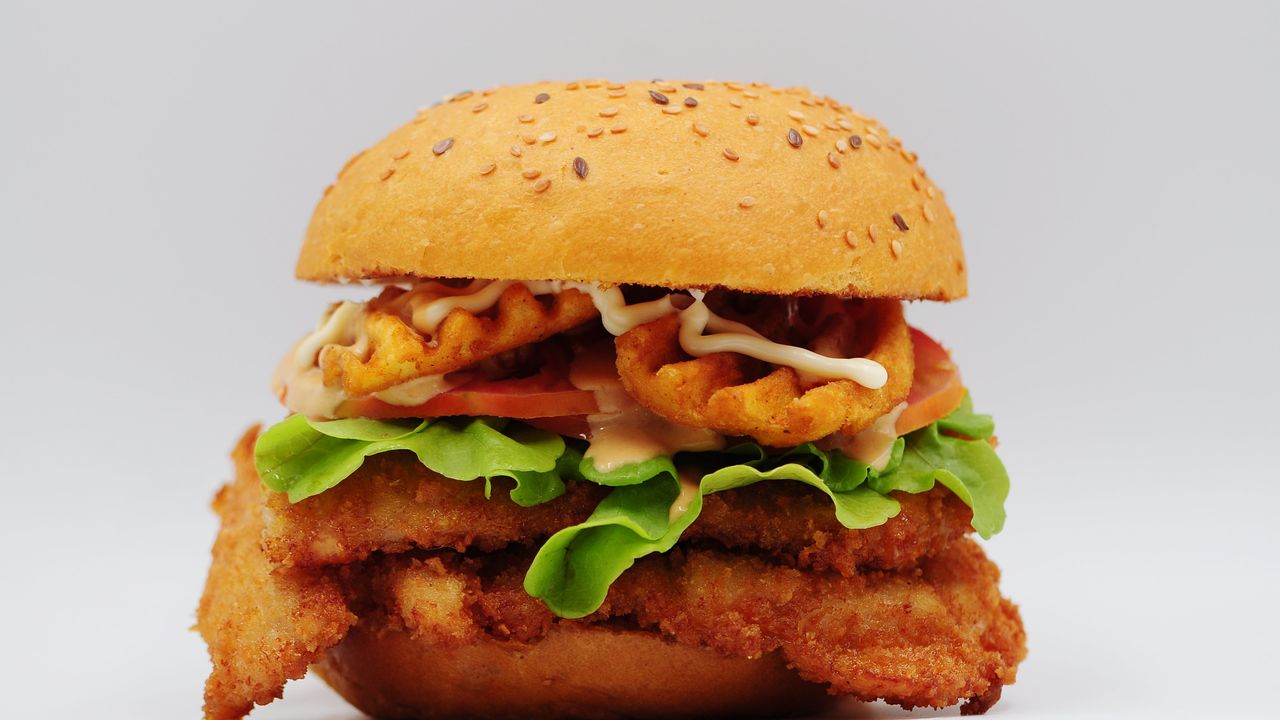Fried Chicken Burger