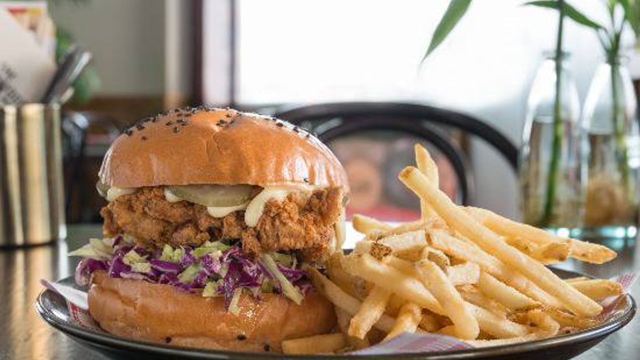 Southern Fried Chicken Burger