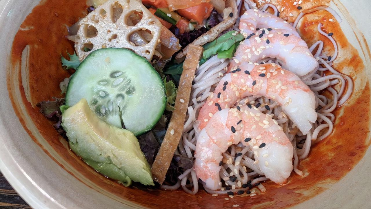 Prawn Soba Salad Bowl