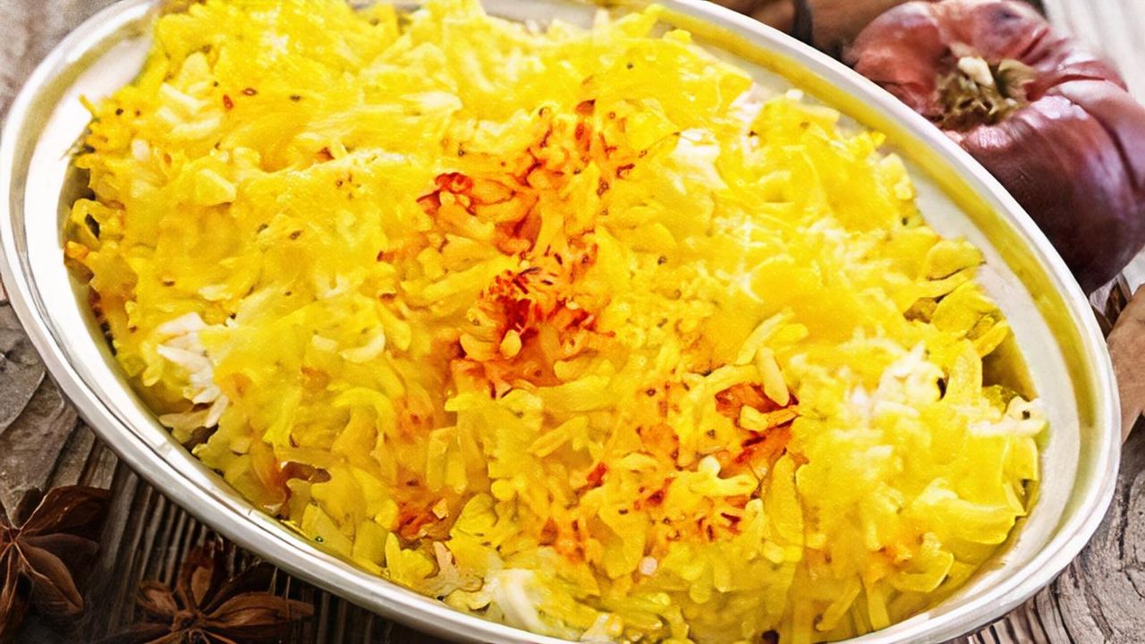 4. Saffron Rice