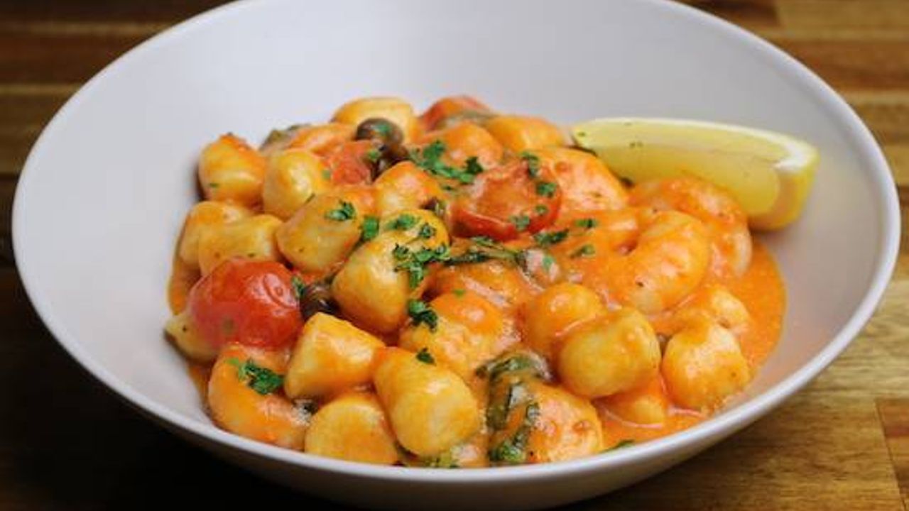 Chilli Prawn Gnocchi