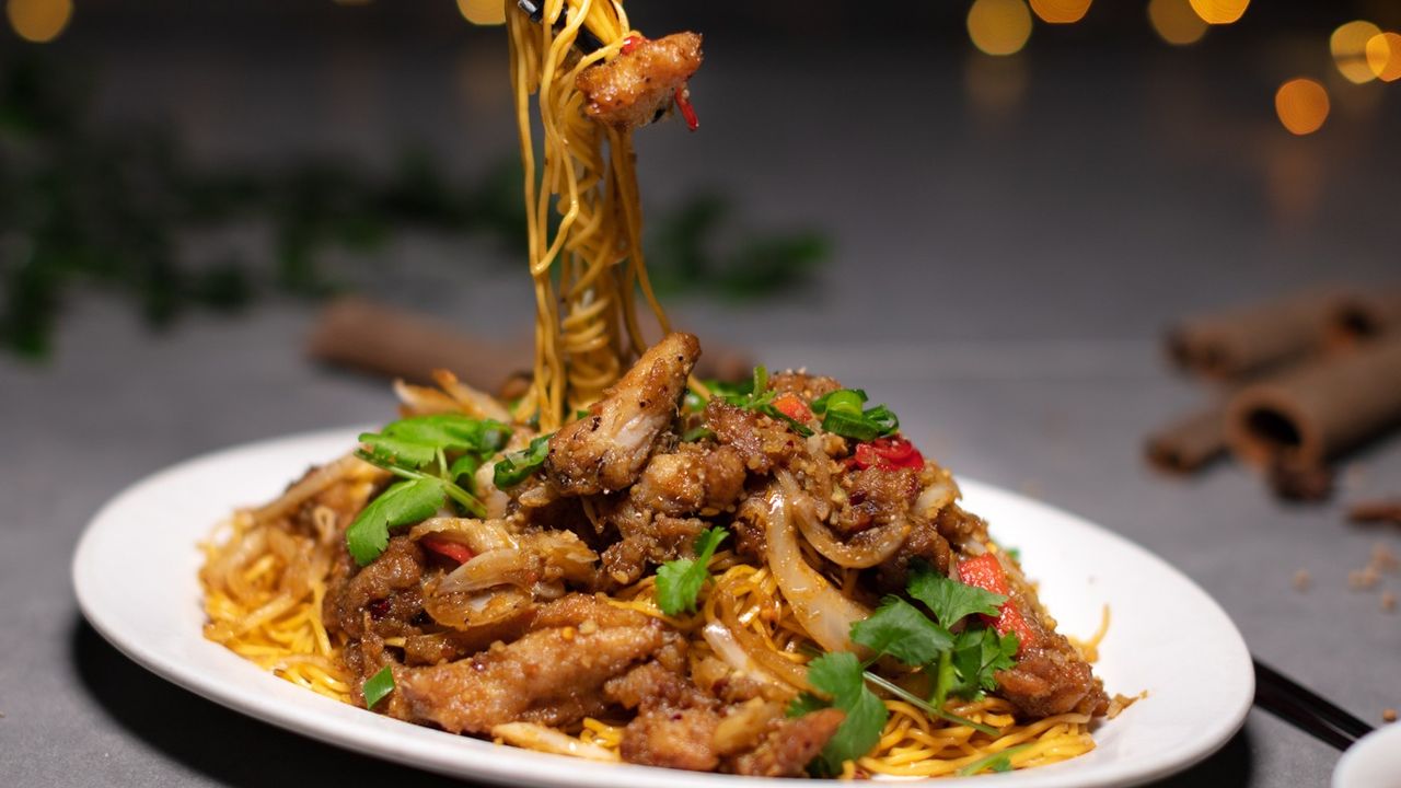 Stir Fried Lemongrass and Chicken