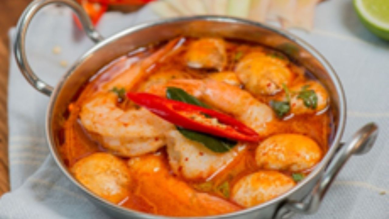 Tom Yum  Nam Khon Prawns