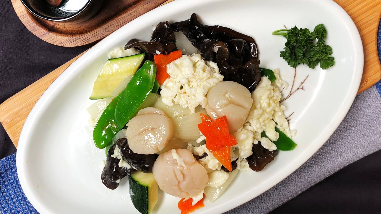 Scallops with Vegetables 時菜帶子