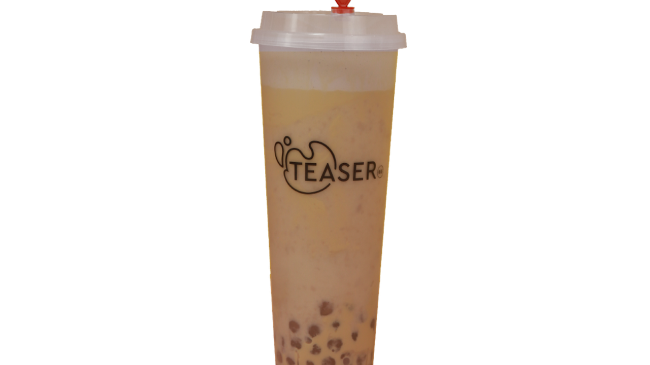 Taro Milk Tea  (with Pearls) 芋泥波波茶（配珍珠）
