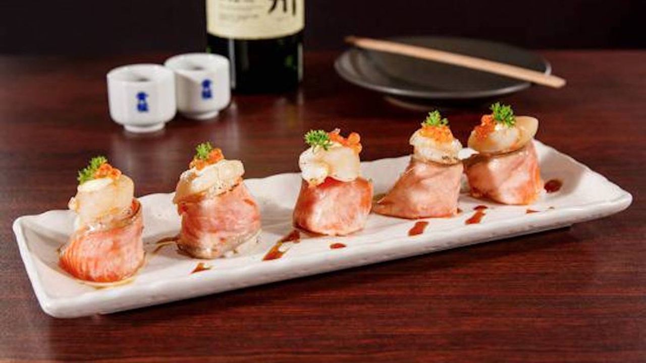 Salmon & Scallop Temari