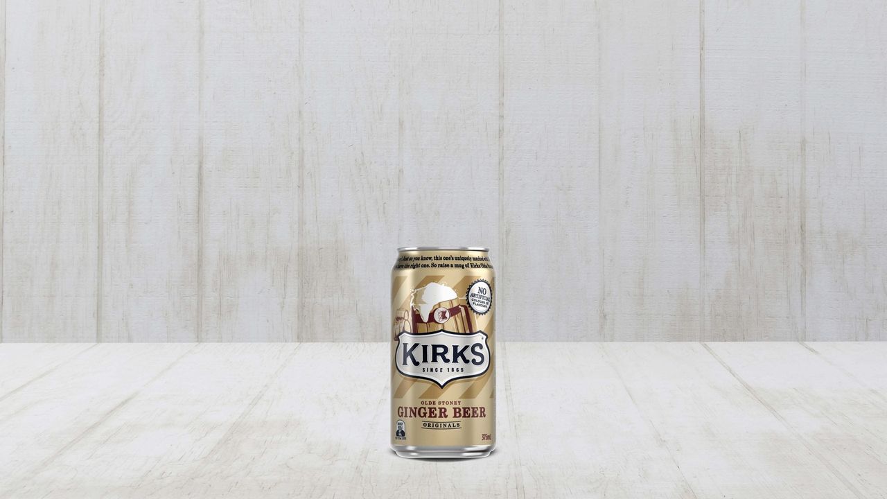 375ml Kirks Ginger Beer Can